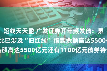 短线天天盈 广发证券开年频发债：累计债券余额占比已涉及“旧红线” 借款余额高达5500亿元还有1100亿元债券待刊行