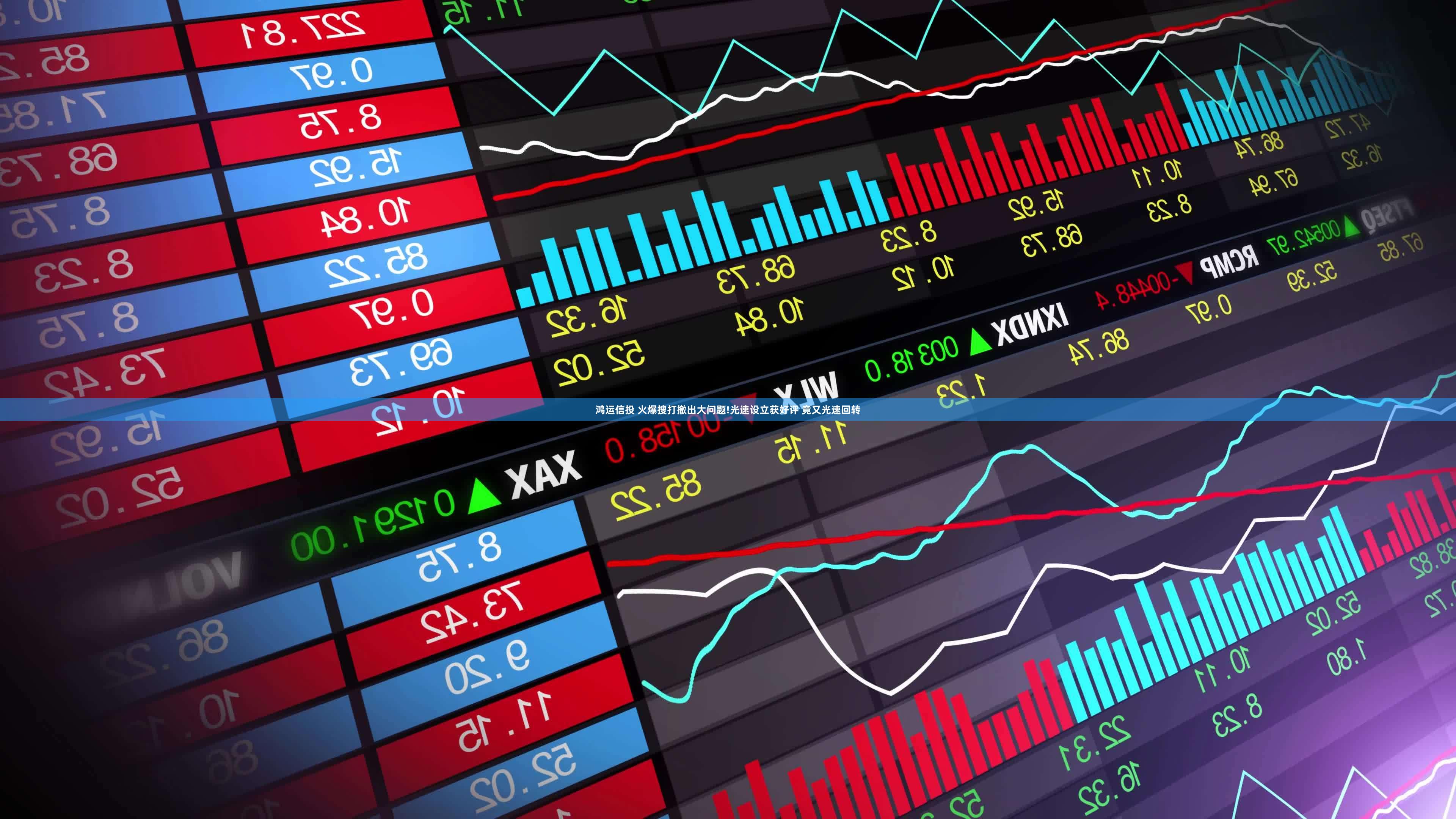 鸿运信投 火爆搜打撤出大问题!光速设立获好评 竟又光速回转