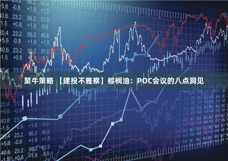 聚牛策略 【建投不雅察】棕榈油：POC会议的八点洞见