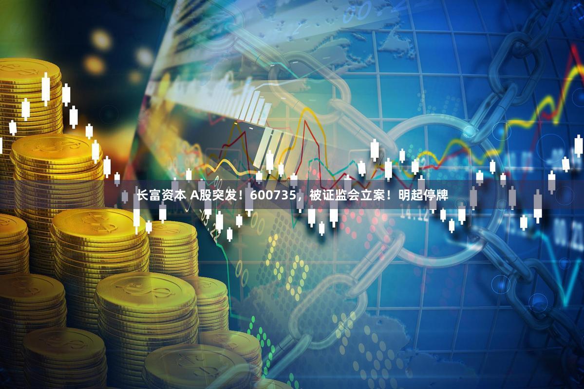 长富资本 A股突发！600735，被证监会立案！明起停牌