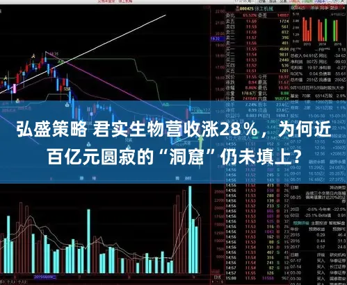 弘盛策略 君实生物营收涨28％，为何近百亿元圆寂的“洞窟”仍未填上？