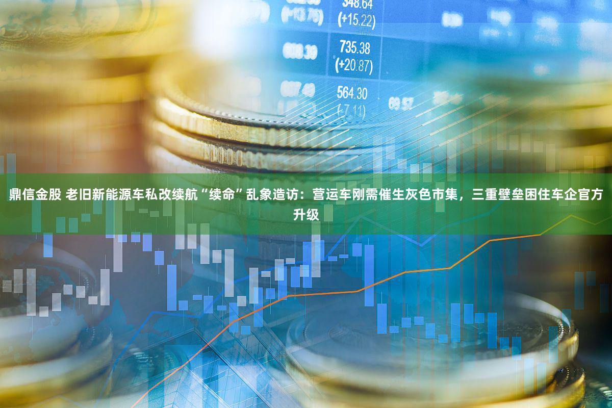 鼎信金股 老旧新能源车私改续航“续命”乱象造访：营运车刚需催生灰色市集，三重壁垒困住车企官方升级